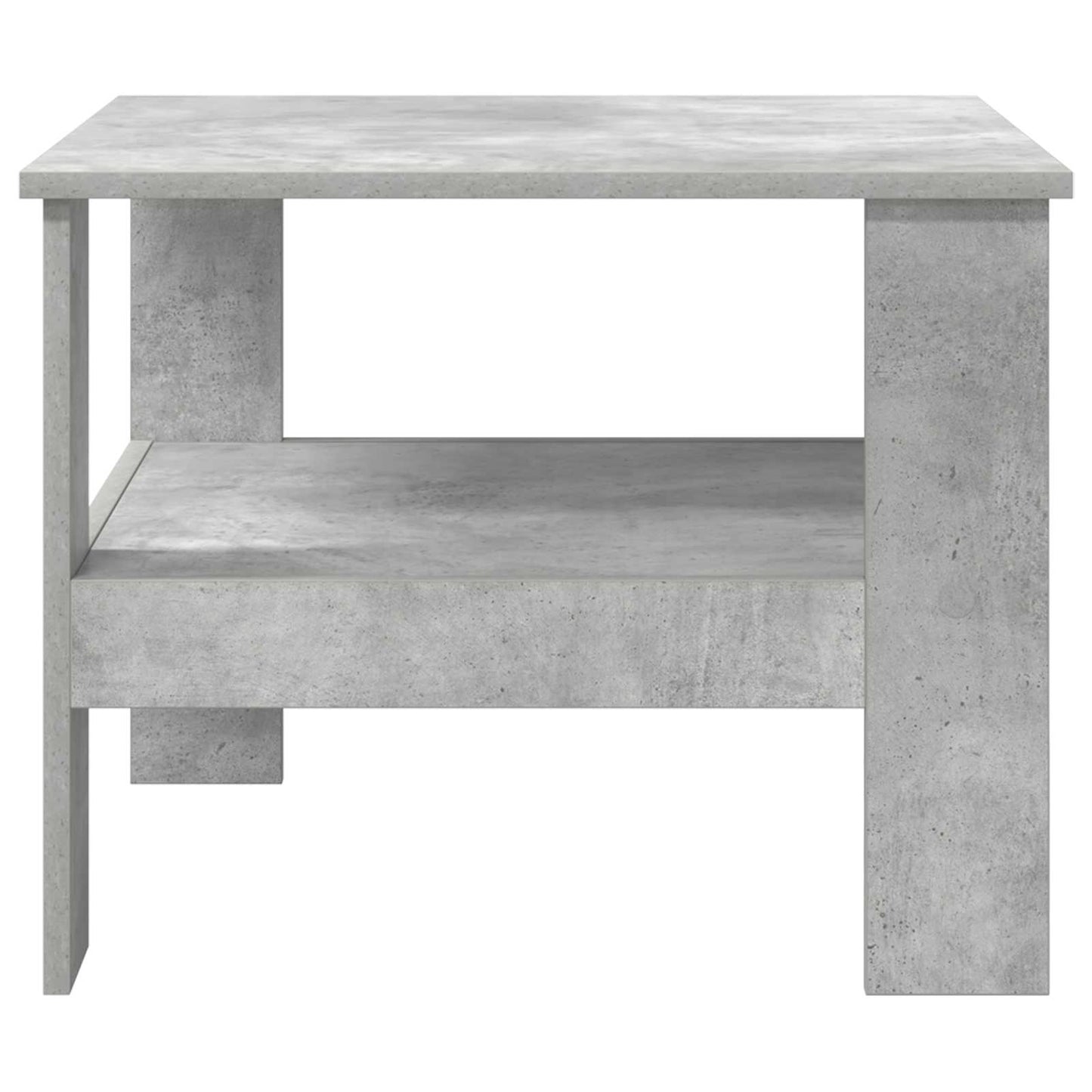 Couchtisch Beton Grau 57 x 55 x 45 cm Holzwerkstoff