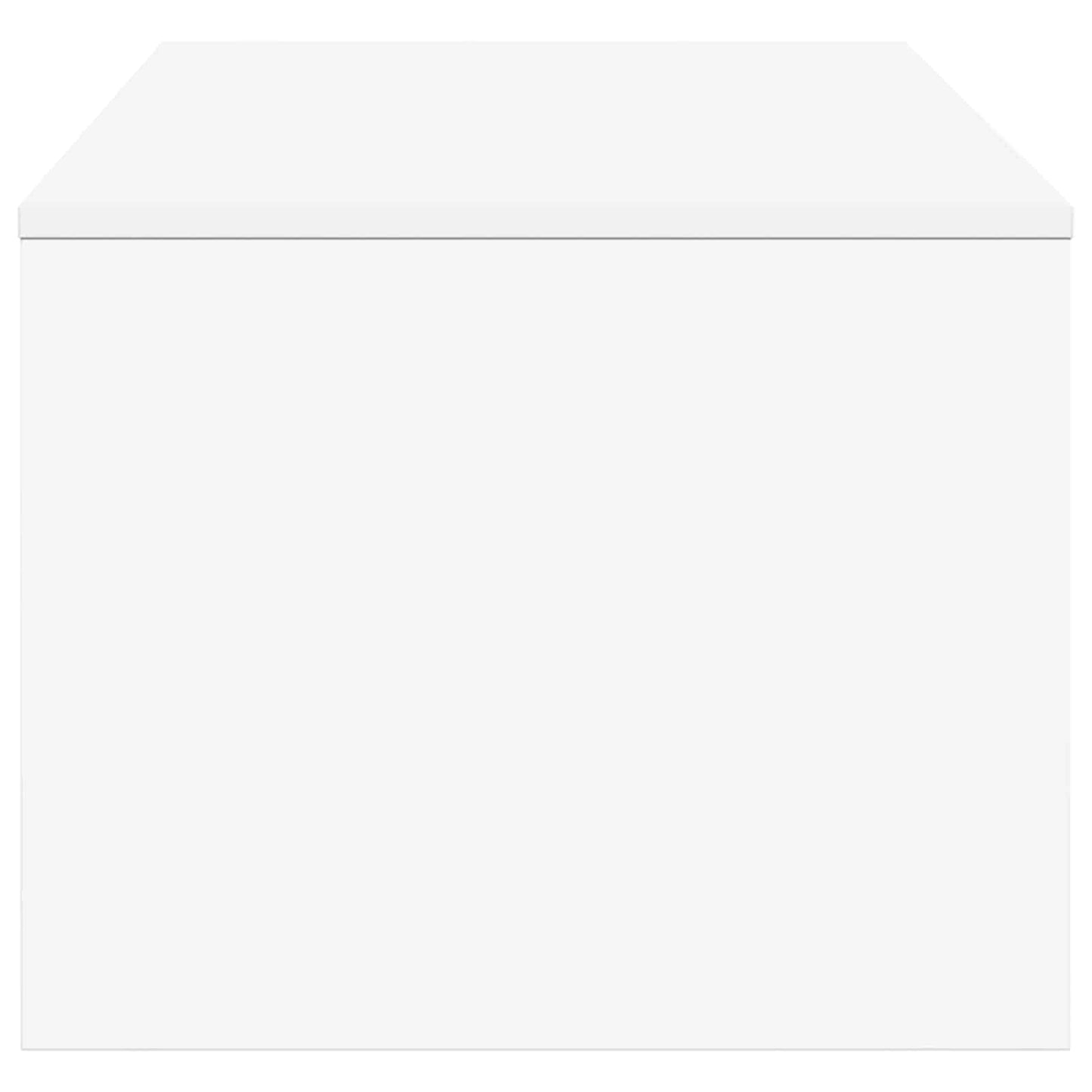 Couchtisch Weiß 100 x 50 x 40 cm Holzwerkstoff