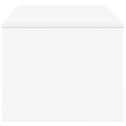 Couchtisch Weiß 100 x 50 x 40 cm Holzwerkstoff