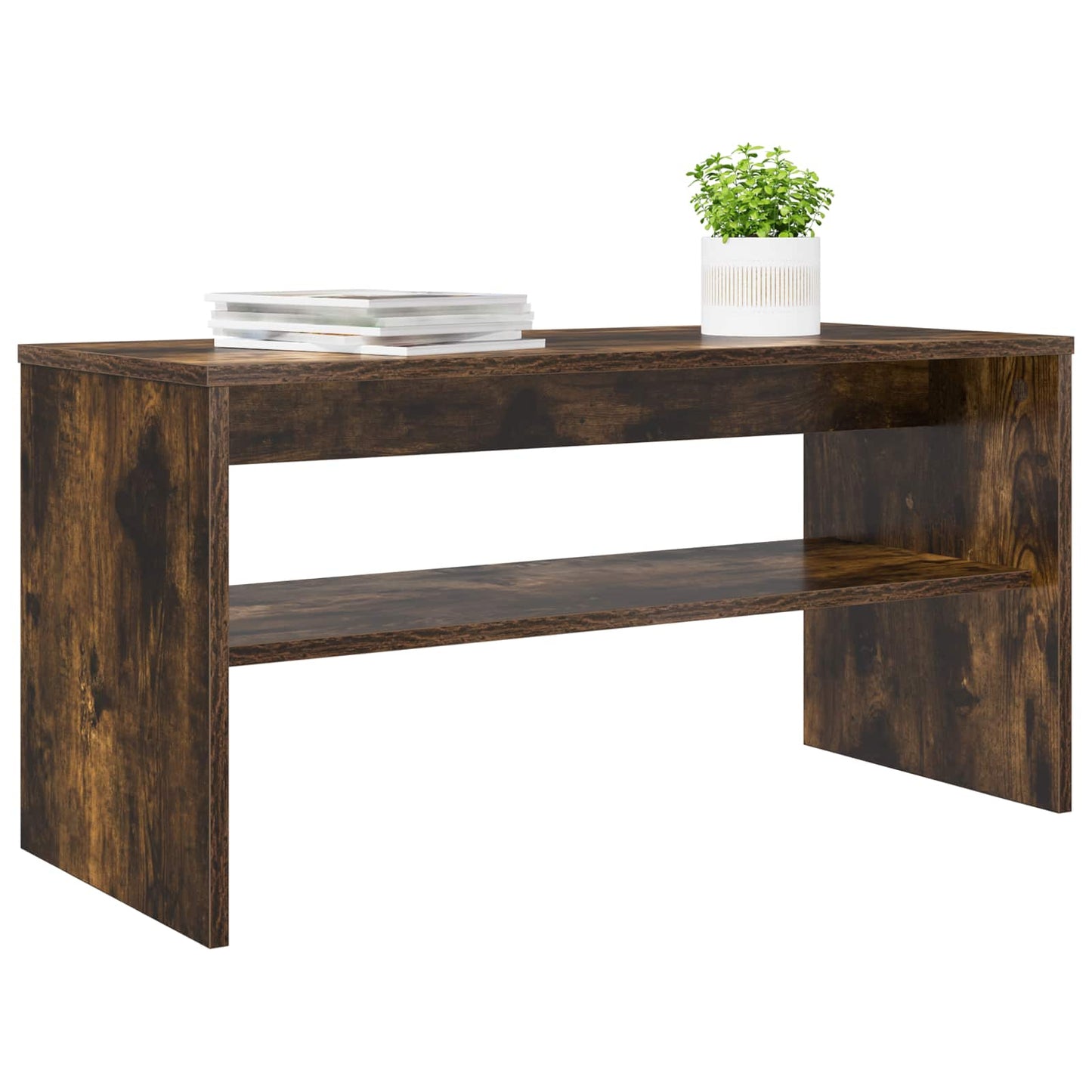 TV-Schränk Geräucherte Eiche 80 x 35 x 40 cm Holzwerkstoff