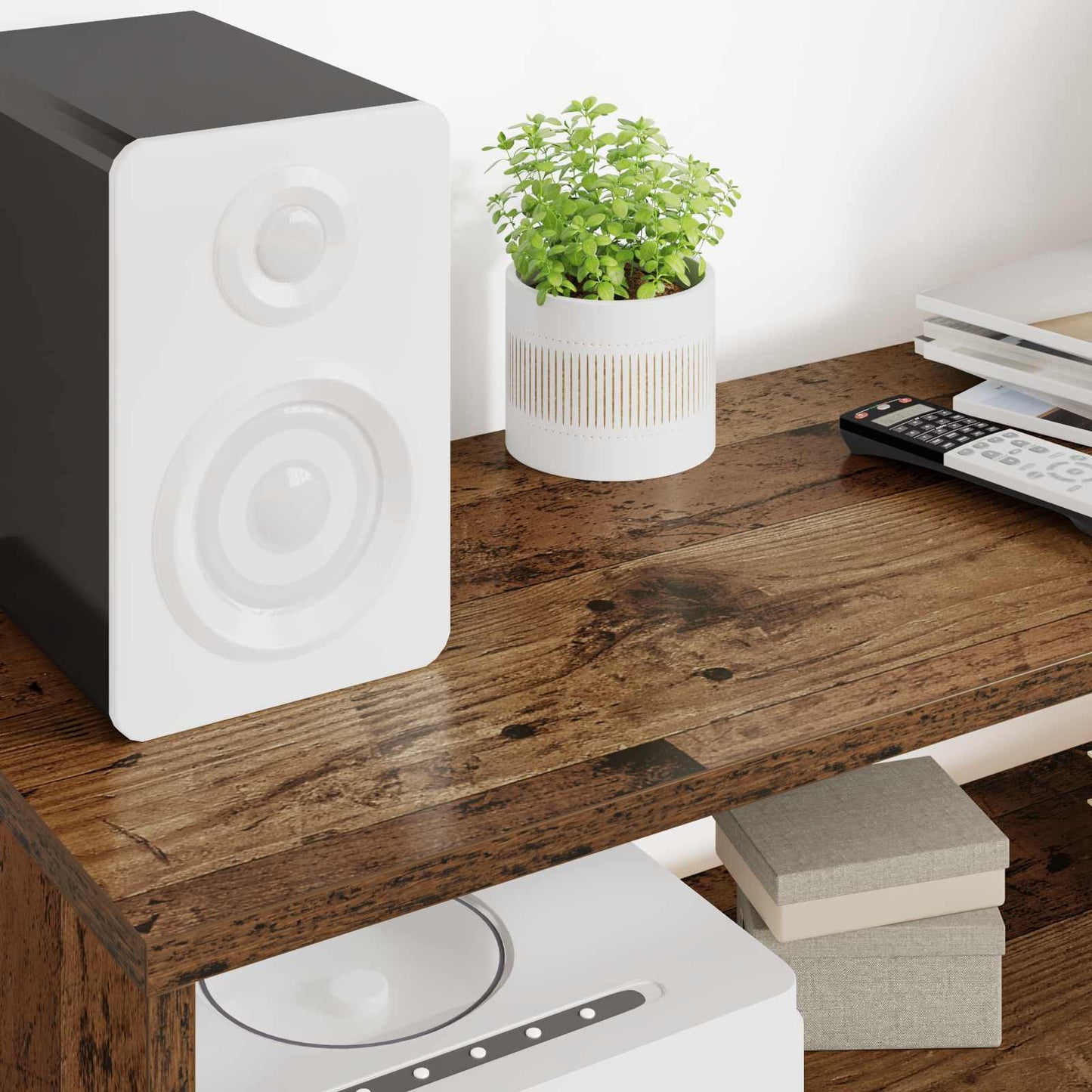 TV-Schränk Altholz 100 x 30 x 40 cm Holzwerkstoff