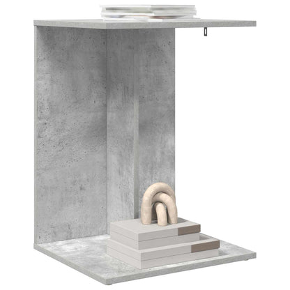 Beistelltisch Beton Grau 45 x 40 x 62,5 cm Holzwerkstoff
