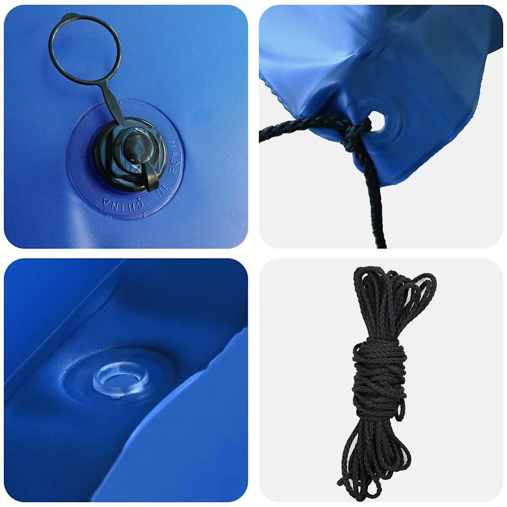 Winter Pool Kissen Blau 460 x 230 x 160 cm PVC