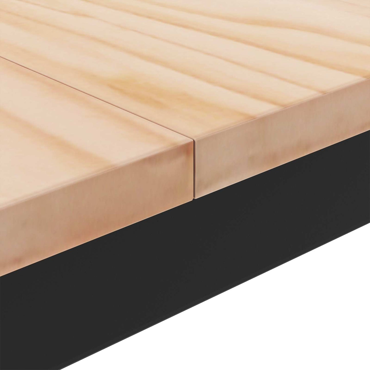 Couchtisch Natur 80 x 80 x 45 cm Massives Kiefernholz