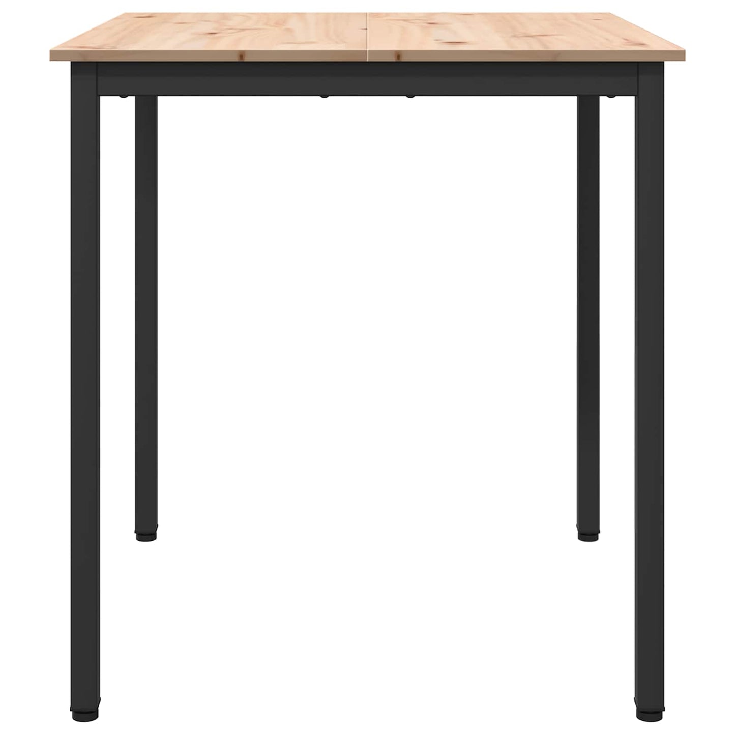 Esstisch Natur 70 x 70 x 75 cm Massives Kiefernholz