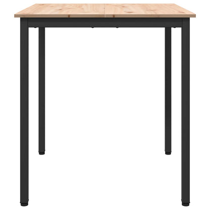 Esstisch Natur 70 x 70 x 75 cm Massives Kiefernholz