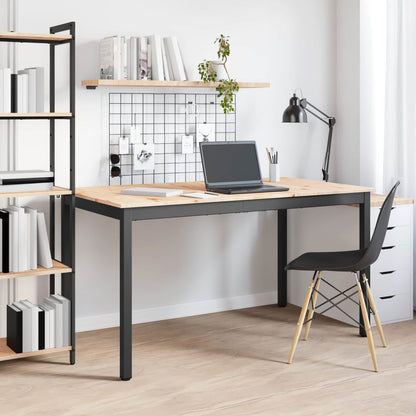 Esstisch Natur 140 x 80 x 75 cm Massives Kiefernholz