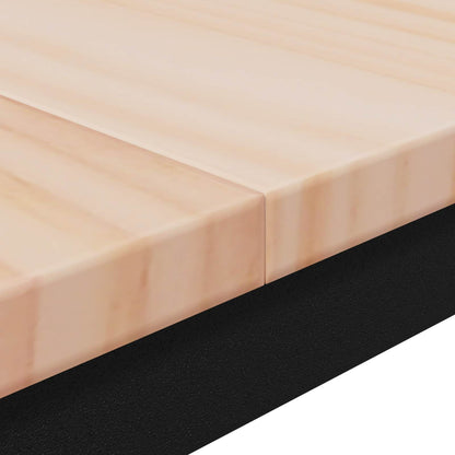 Esstisch Natur 150 x 90 x 75 cm Massives Kiefernholz