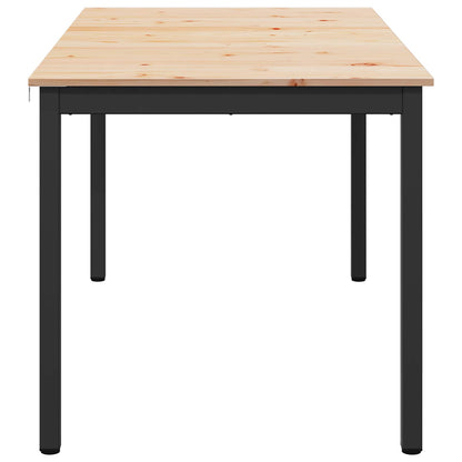 Esstisch Natur 150 x 90 x 75 cm Massives Kiefernholz