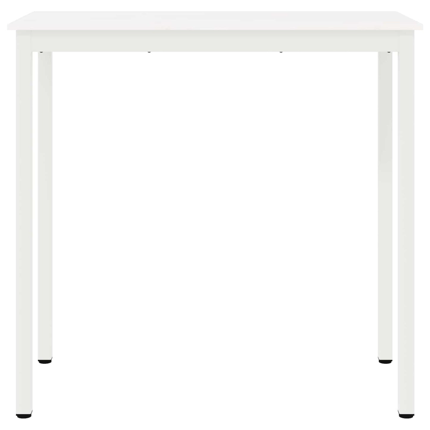 Bartisch Weiß 110 x 55 x 105 cm Massives Kiefernholz