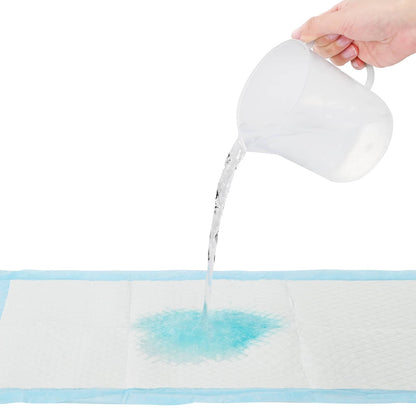 Vliesstoff Haustier Trainingspad 100 pcs Blau und Weiß