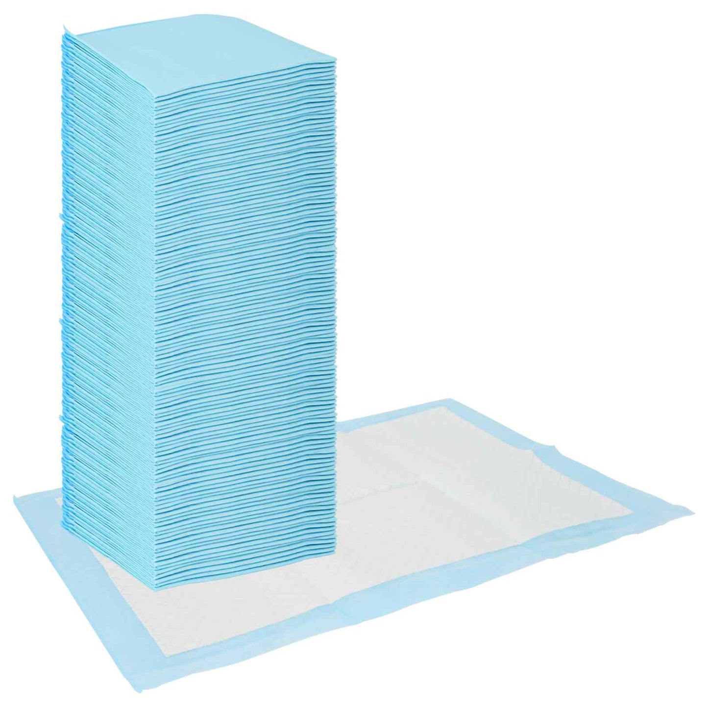 Vliesstoff Haustier Trainingspad 400 pcs Blau und Weiß