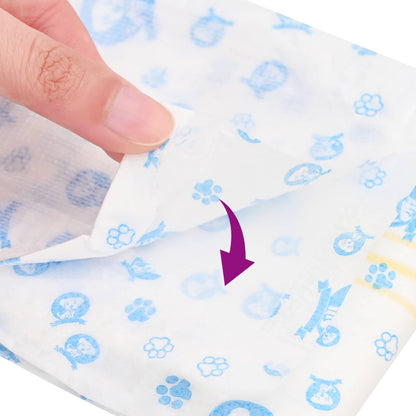 Einweg-Hundewindel für Rüden 50 pcs Weiß XS