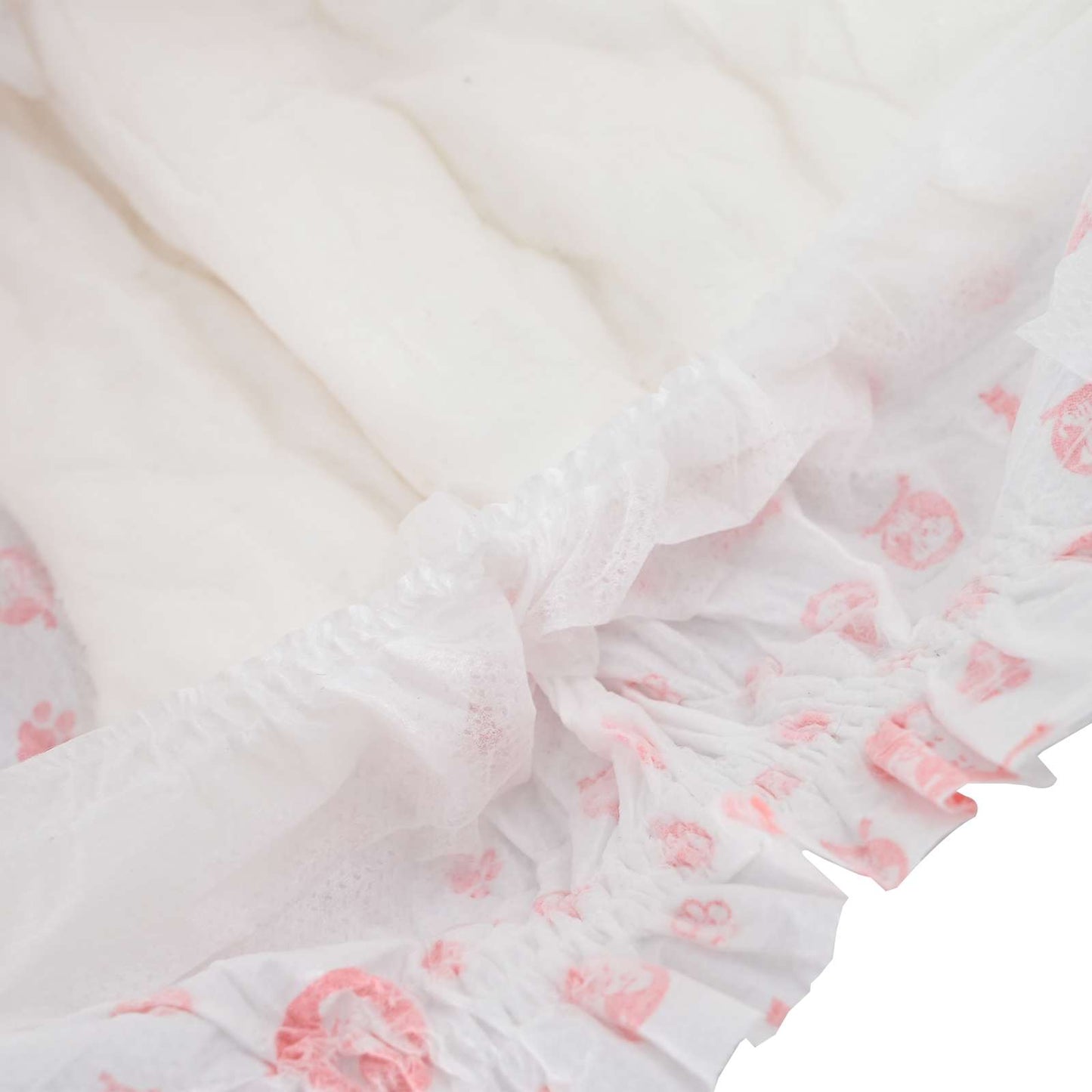 Wegwerf Hundewindeln für Hündinnen 30 Stück Weiß Größe XS