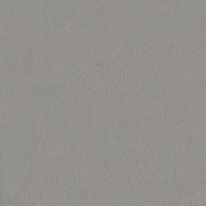 Bettgestell mit Matratze mit Matratze Hellgrau 90 x 190 cm Samt