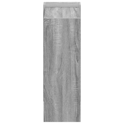 Bücherregal Graues Sonoma 52 x 25 x 71,5 cm Holzwerkstoff