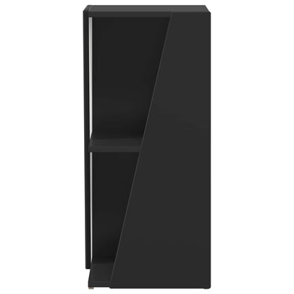 Seitenregal Schwarz 33 x 32 x 70,5 cm Holzwerkstoff