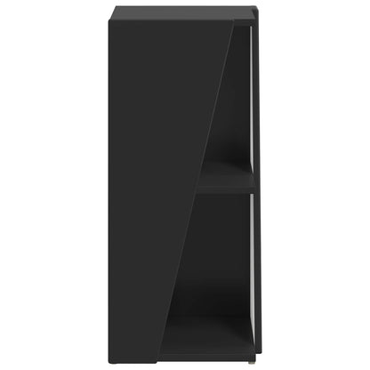 Seitenregal Schwarz 33 x 32 x 70,5 cm Holzwerkstoff