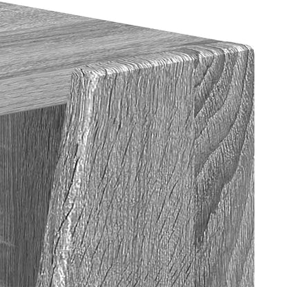 Seitenregal Graues Sonoma 33 x 32 x 70,5 cm Holzwerkstoff