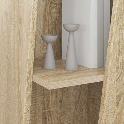 Seitenregal Sonoma-Eiche 33 x 32 x 100,5 cm Holzwerkstoff