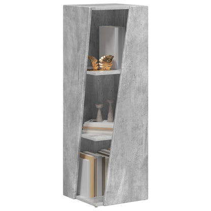 Seitenregal Beton Grau 33 x 32 x 100,5 cm Holzwerkstoff