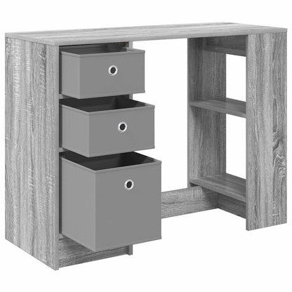Schreibtisch Graues Sonoma 100 x 40 x 75 cm Holzwerkstoff