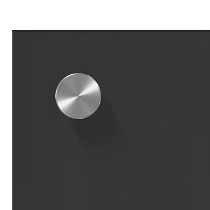 Küchenrückwand 2 pcs Dunkelgrau 70 x 60 cm Gehärtetes Glas