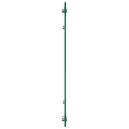 Küchenrückwand 2 pcs Weiß 110 x 40 cm Gehärtetes Glas