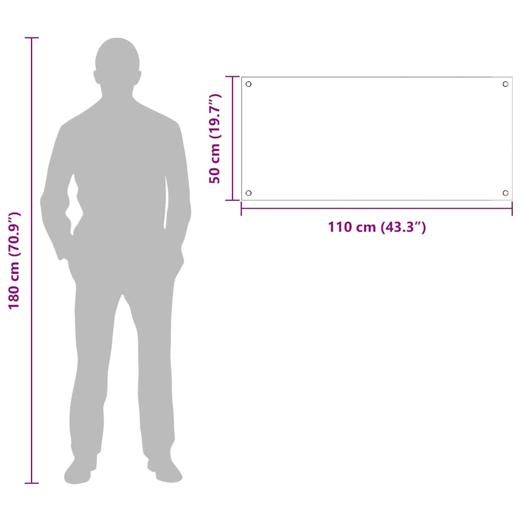 Küchenrückwand 2 pcs Hellgrau 110 x 50 cm Gehärtetes Glas