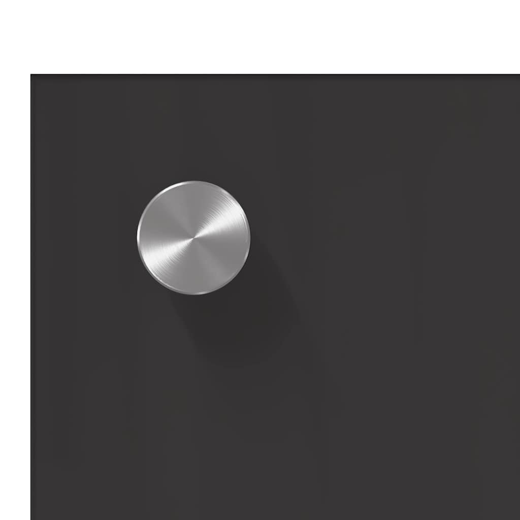 Küchenrückwand 2 pcs Dunkelgrau 110 x 50 cm Gehärtetes Glas