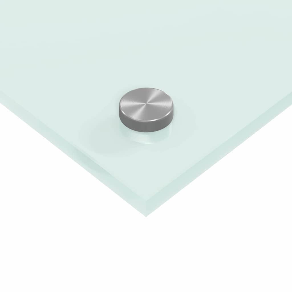 Küchenrückwand 2 pcs Weiß 70 x 40 cm Gehärtetes Glas