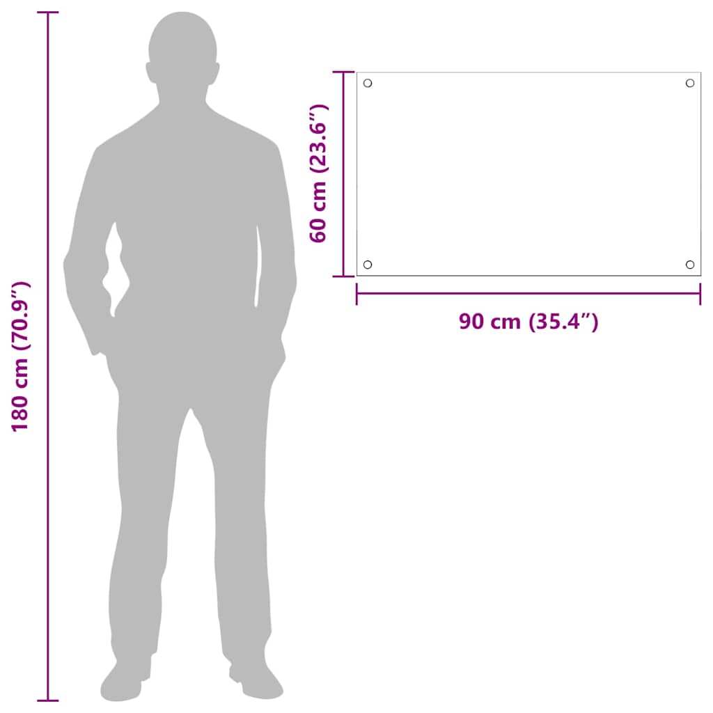 Küchenrückwand 2 pcs Schwarz 90 x 60 cm Gehärtetes Glas