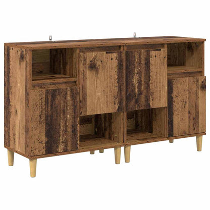 Sideboards 2 pcs Altholz 60 x 35 x 70 cm Holzwerkstoff