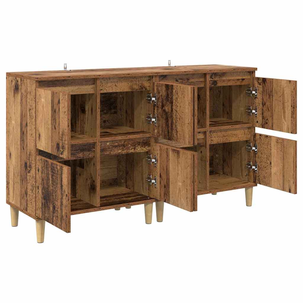 Sideboards 2 pcs Altholz 60 x 35 x 70 cm Holzwerkstoff