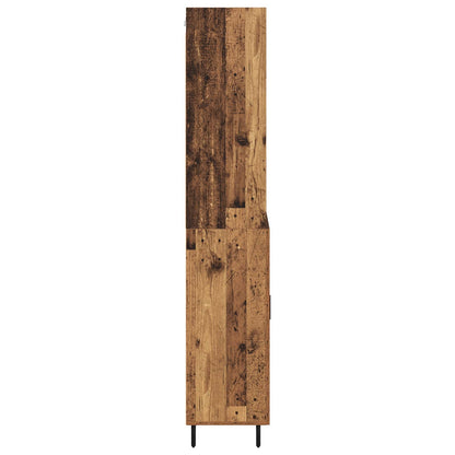 Highboard mit Schubladen 2 pcs Altholz Holzwerkstoff