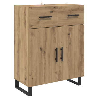 Highboard Artisan-Eiche 69,5 x 34 x 180 cm Holzwerkstoff