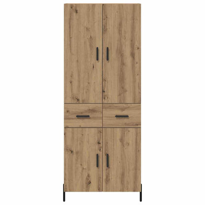 Highboard Artisan-Eiche 69,5 x 34 x 180 cm Holzwerkstoff
