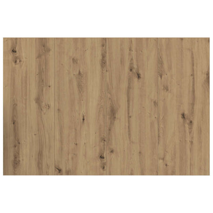 Kopfteil mit Schrank 3 pcs Artisan-Eiche Holzwerkstoff