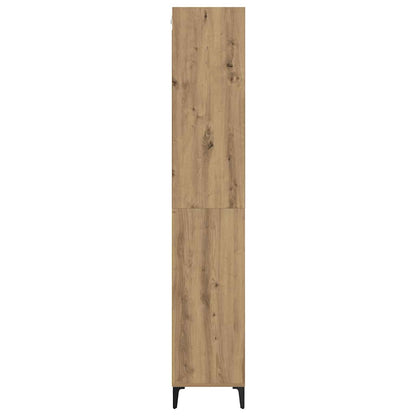 Highboard Artisan-Eiche 69,5 x 34 x 180 cm Holzwerkstoff
