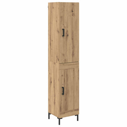 Highboard Artisan-Eiche 69,5 x 34 x 180 cm Holzwerkstoff