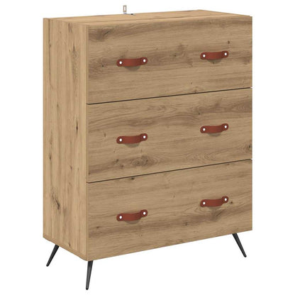 Highboard Artisan-Eiche 69,5 x 34 x 180 cm Holzwerkstoff