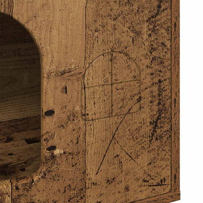 Katzenhaus Altholz 51 x 30 x 52 cm Holzwerkstoff