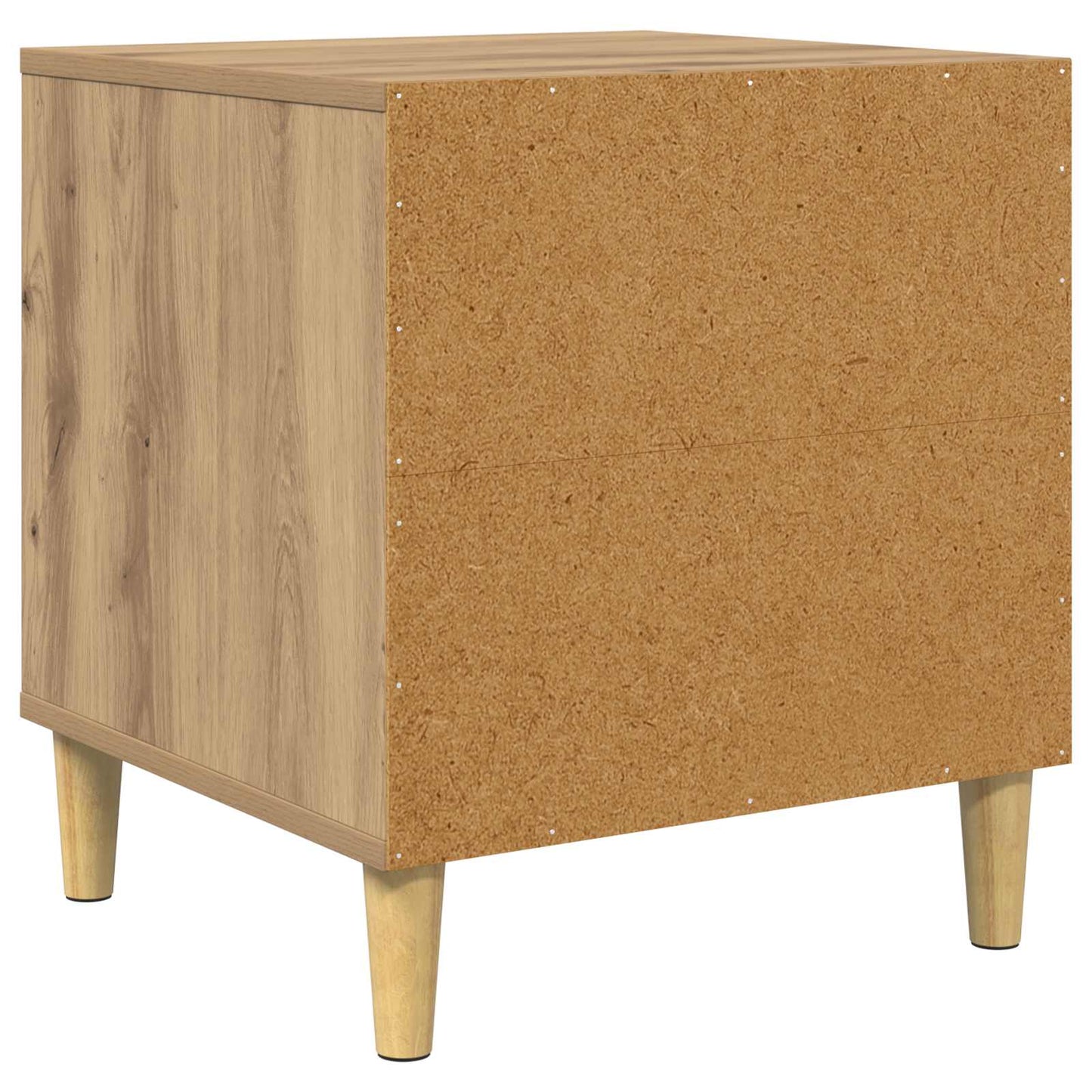 Hundehütte Kunsthandwerk Eiche 44 x 42 x 49 cm Holzwerkstoff