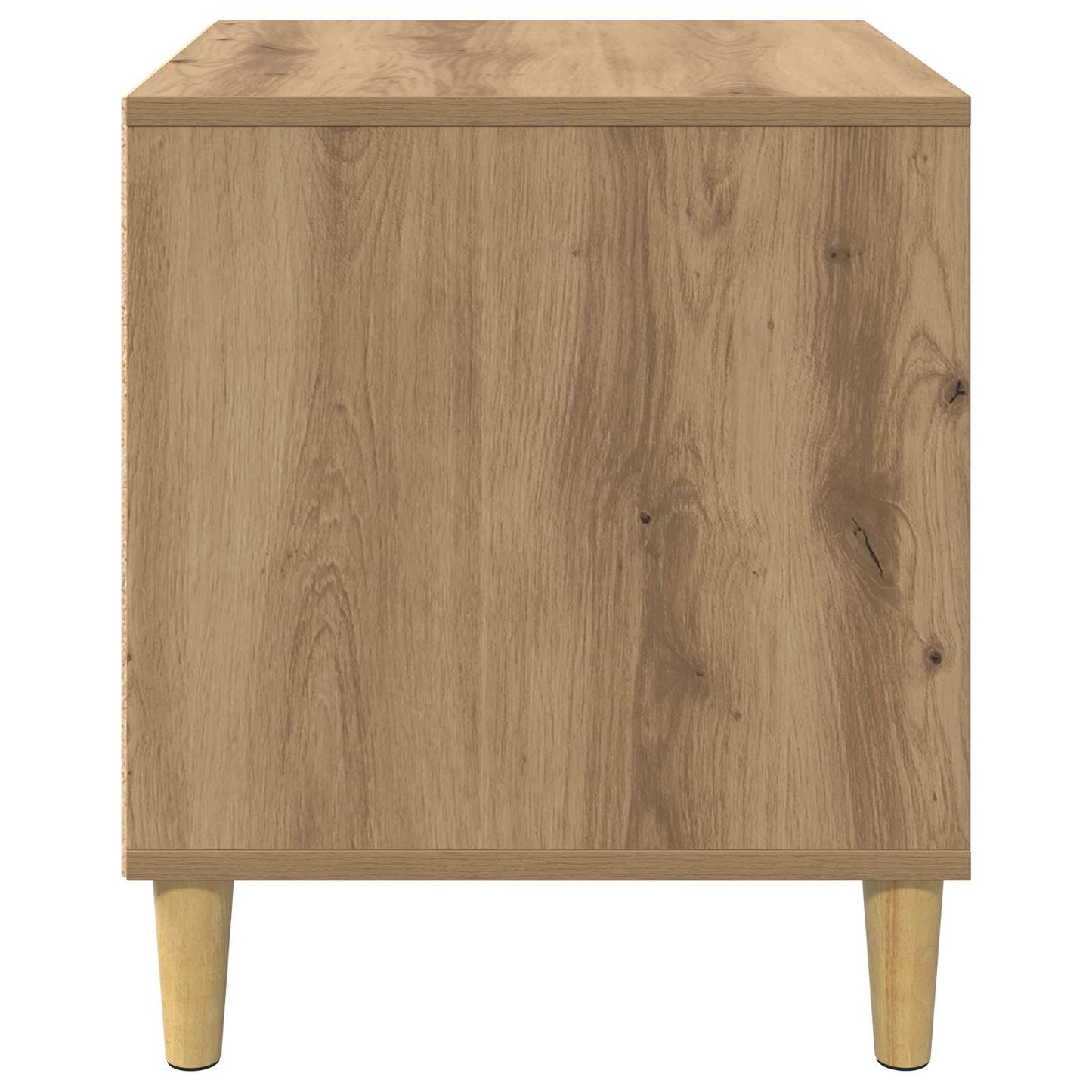 Hundehütte Kunsthandwerk Eiche 44 x 42 x 49 cm Holzwerkstoff