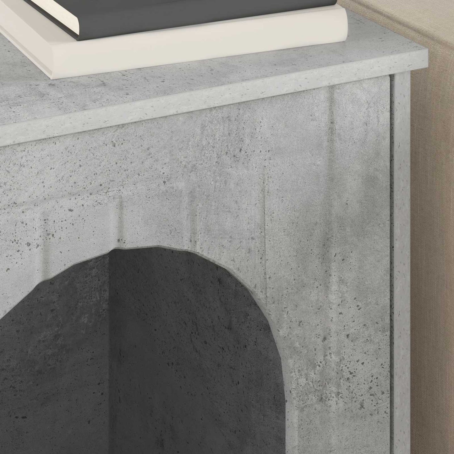 Katzenhaus Beton 53 x 52 x 62 cm Holzwerkstoff