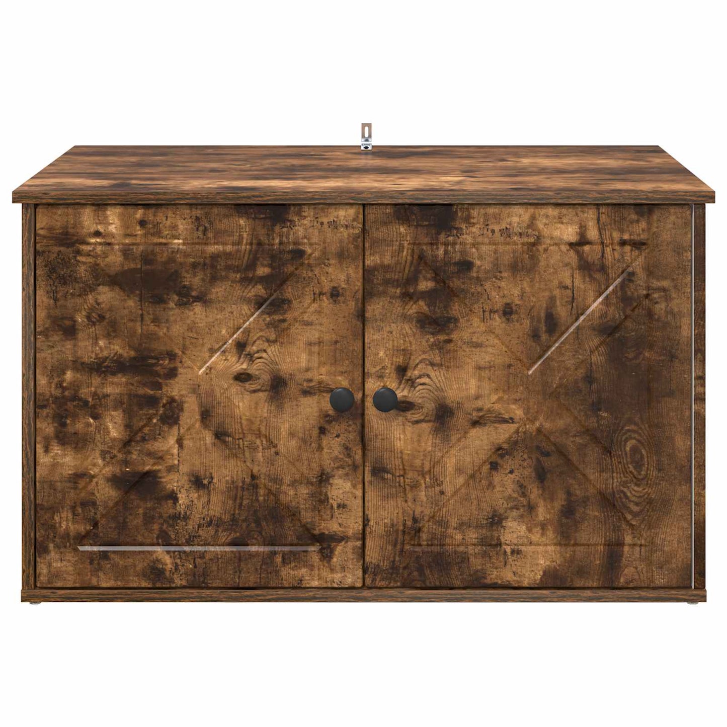 Katzenhaus Geräucherte Eiche 85 x 55 x 50 cm Holzwerkstoff