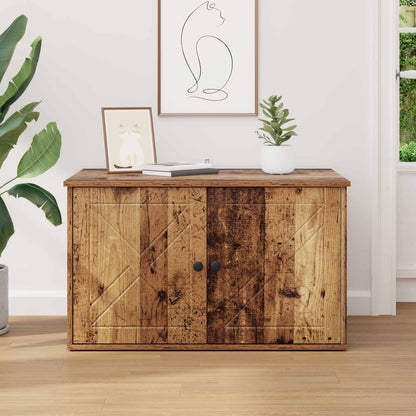 Katzenhaus Altholz 85 x 55 x 50 cm Holzwerkstoff