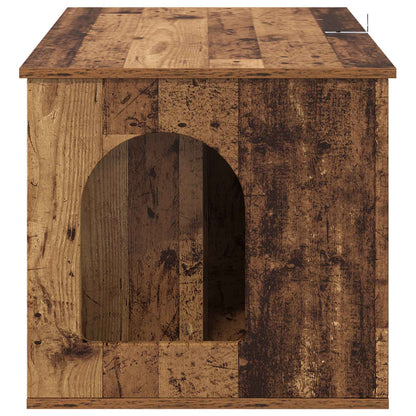 Katzenhaus Altholz 85 x 55 x 50 cm Holzwerkstoff
