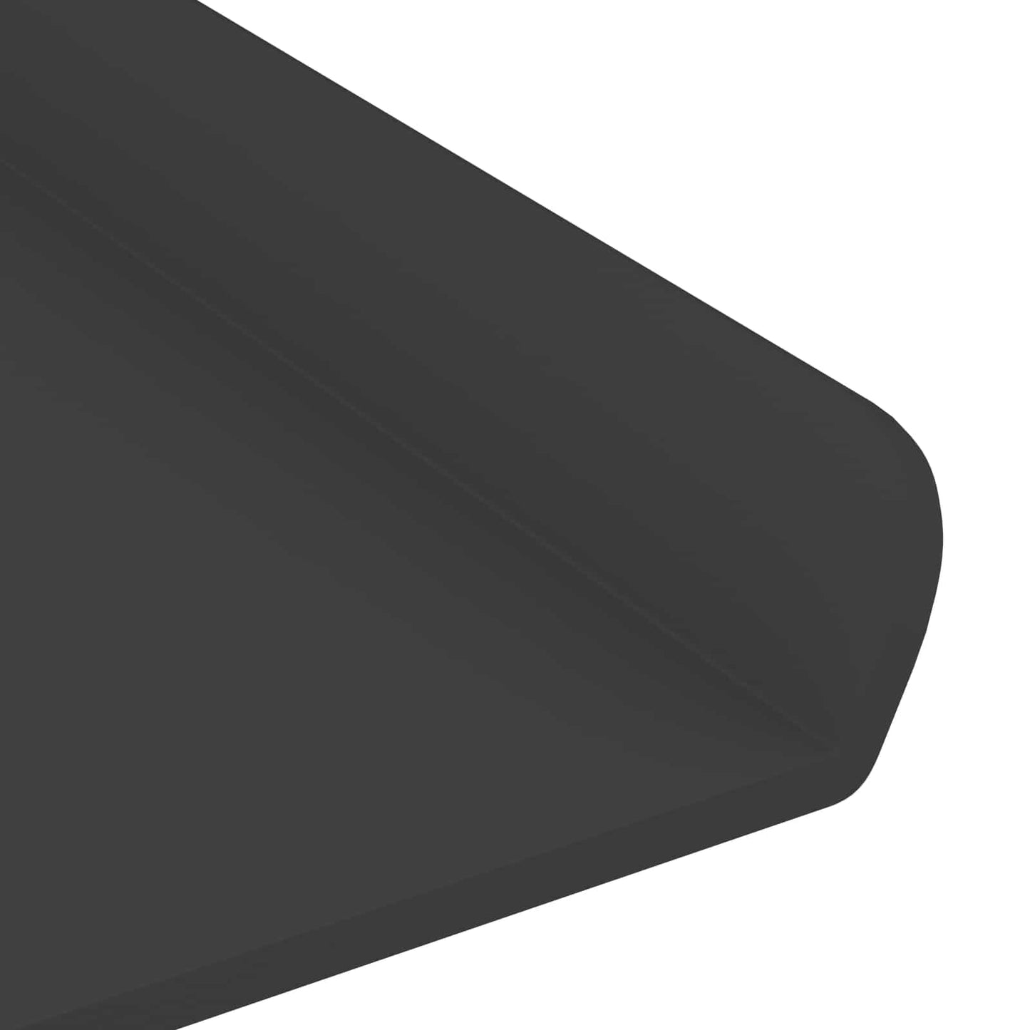 Schwebendes Regal 2 pcs Schwarz 30 x 9 x 2,5 cm Stahl