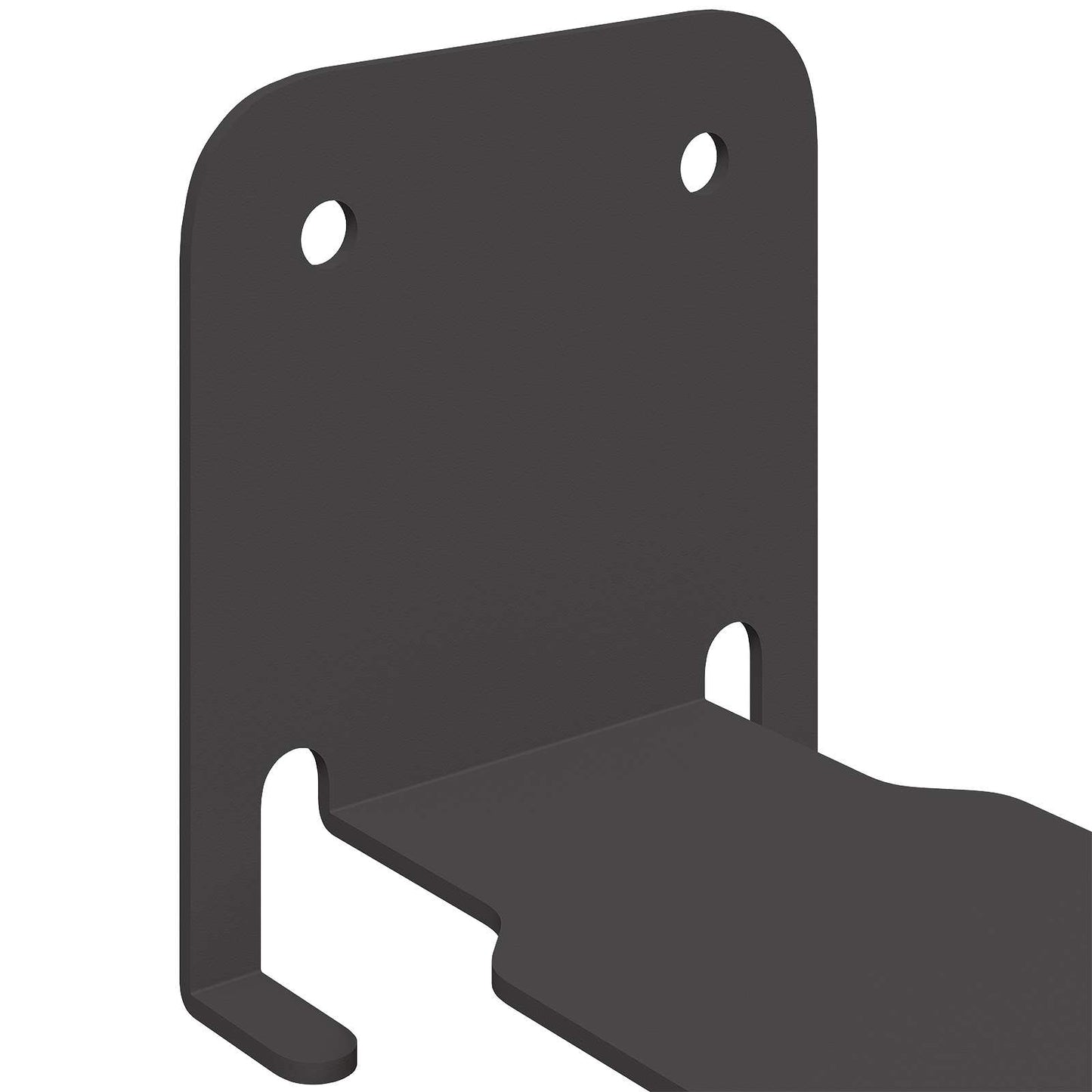 Wandregal mit Regal 4 pcs Schwarz 6 x 10,8 x 6,6 cm